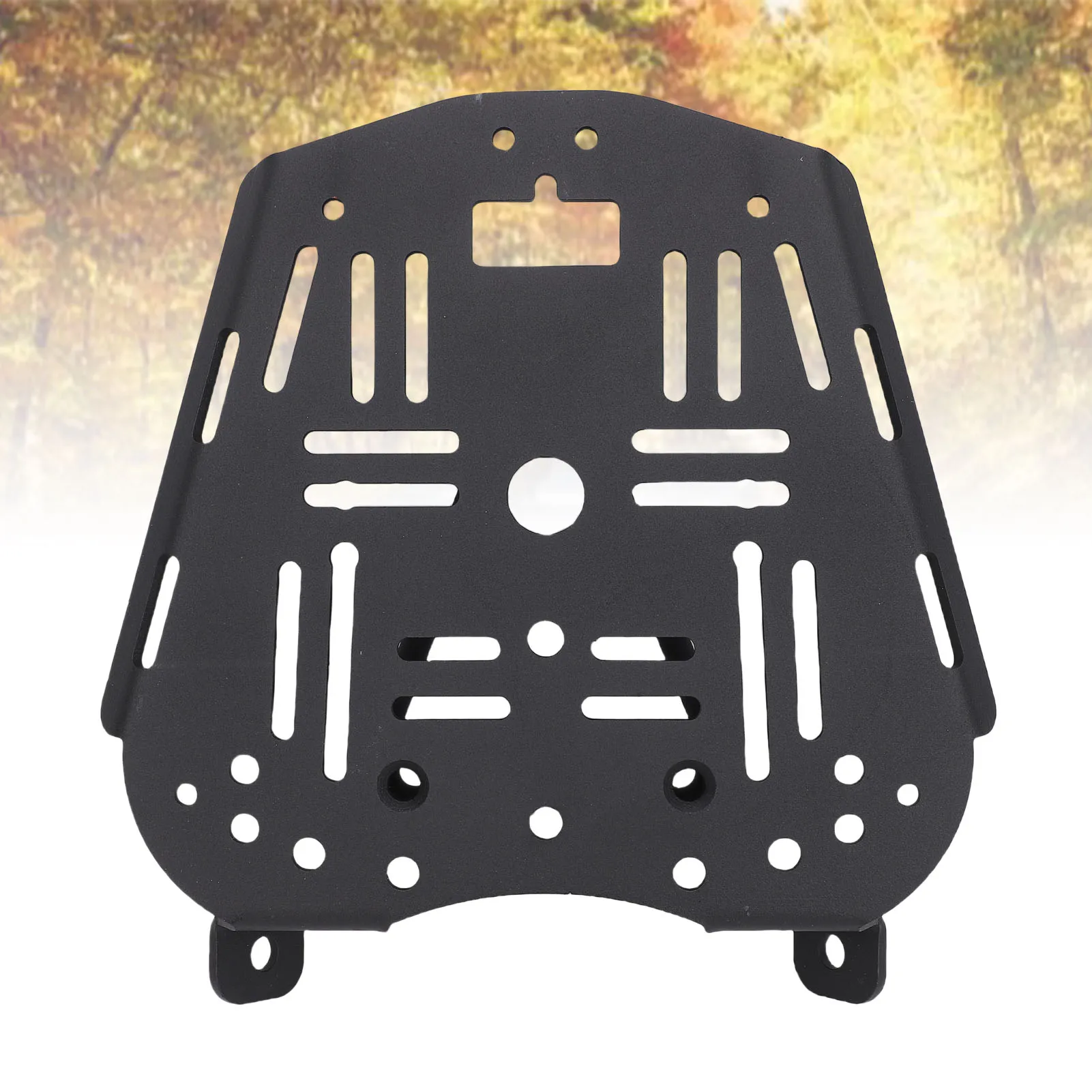 الصندوق العلوي قاعدة لوحة قوس مربع خلفي اللوحة السفلية سهلة التركيب الكربون الصلب استبدال ل ONTES 368G 501G للدراجات النارية