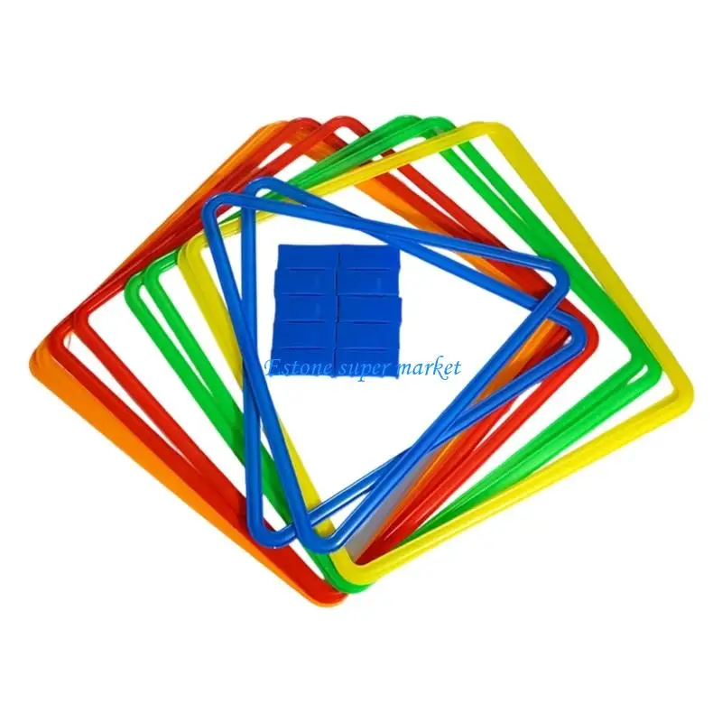 090B Fun Rings Toss Game Set for Family Gathering Promotes Speed and Coordination Exercise Hoop for Adult Children Teamwork