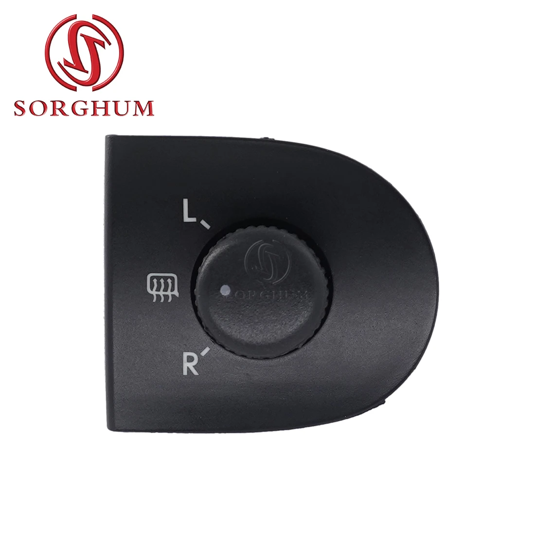 Sorghum 6N1959565A New Auto Electric Adjust Knob Rear View Mirror Control Switch For VW Lupo & Polo 6N1 959 565A Car Accessories