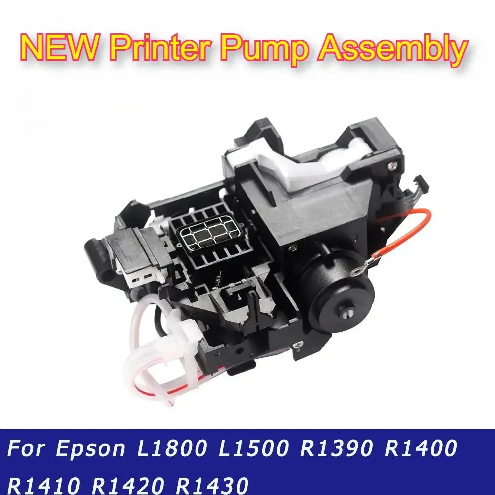 

L1800 Original New Pump Assembly Capping Top Station for Epson 1390 1400 1410 1430 1500W R1390 R1400 R1410 Cleaning Unit