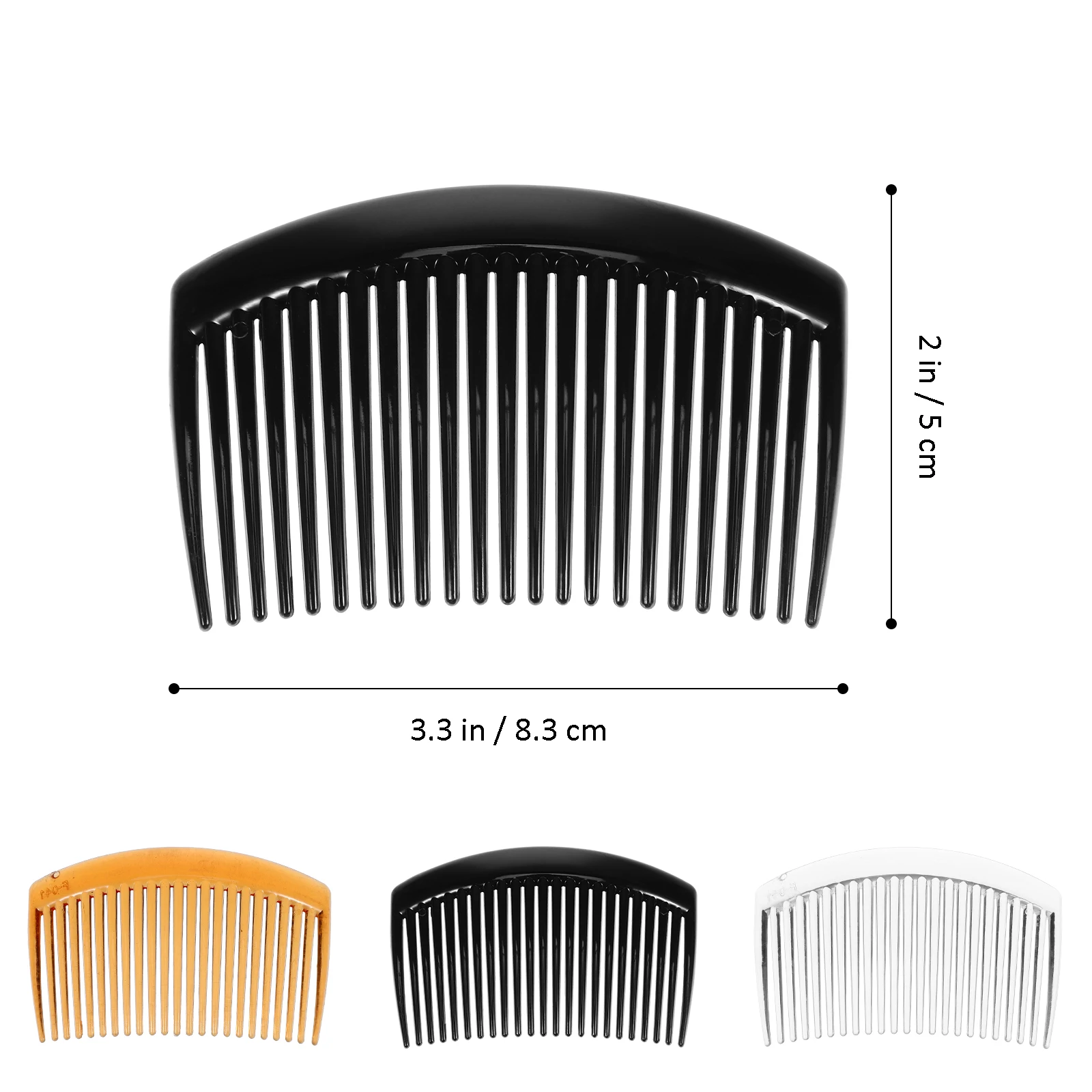 

36 Pcs Plastic Disc Bride Headpieces Hair Hair Combs For Women Side Combs For Styling Accessories Sturdy Material