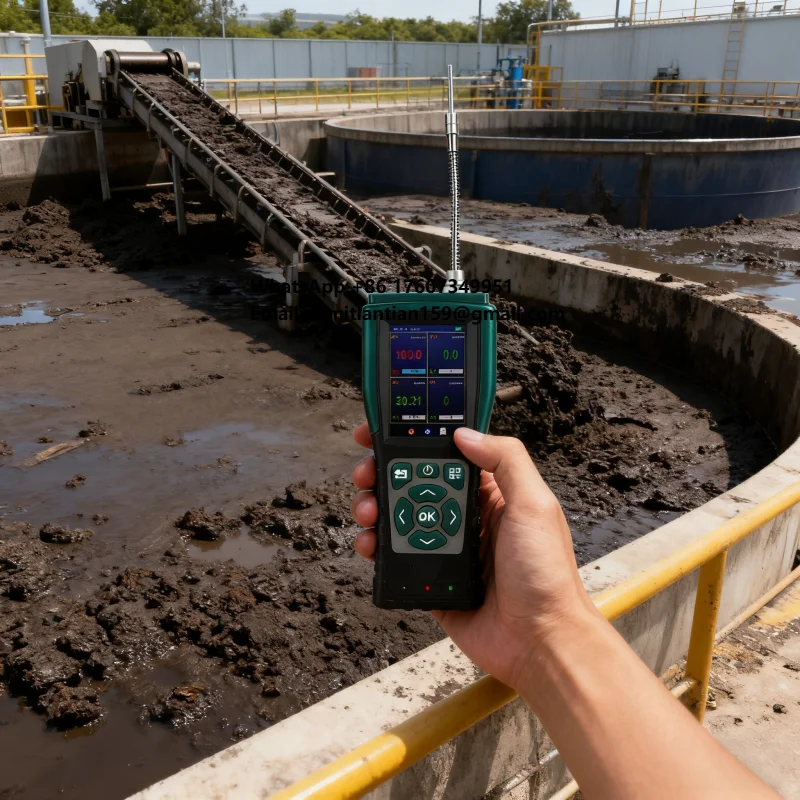 

Портативный ручной 4-газовый детектор для мониторинга безопасности подземных работников