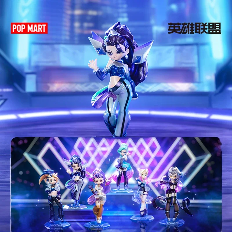 League of Legends K/da All Out Series Blind Box Guess Bag Mystery Box Toys Doll Cute Anime Figure Ornaments Collection