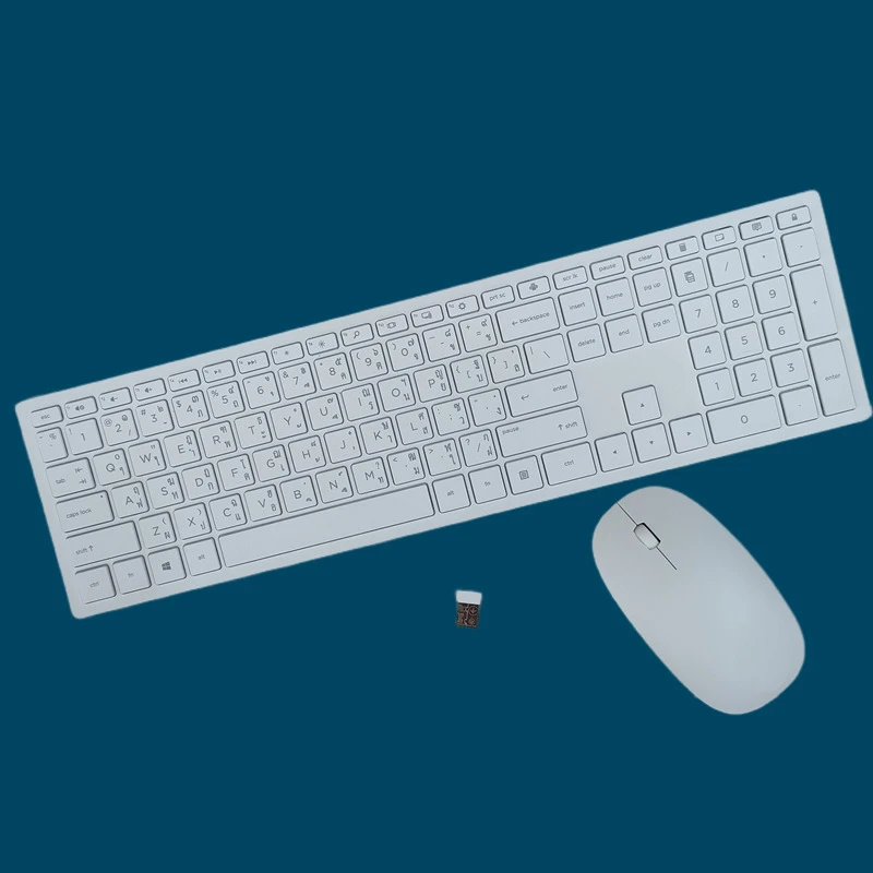 

Беспроводная комбинированная клавиатура и мышь с тайской раскладкой для HP HSA-P003K HSA-P003M