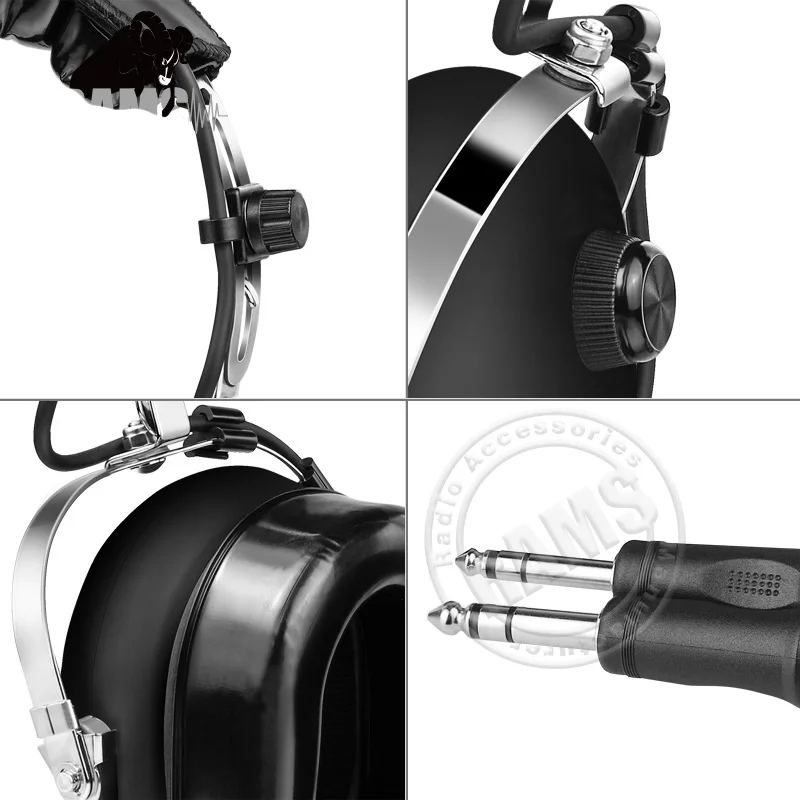 General GA Dual Plugs Aviation PNR Noise Cancelling Headsets With Comfortable Ear Pad for Kits view 6