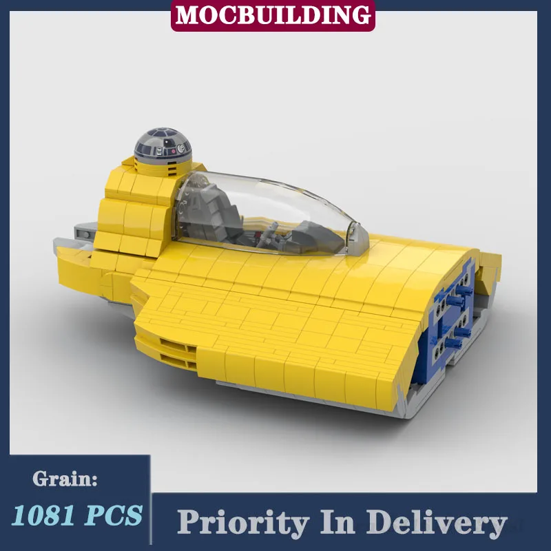 MOC UCS Collection Series N1 Model Building Block Assembly Body Starfighter Toy Gifts