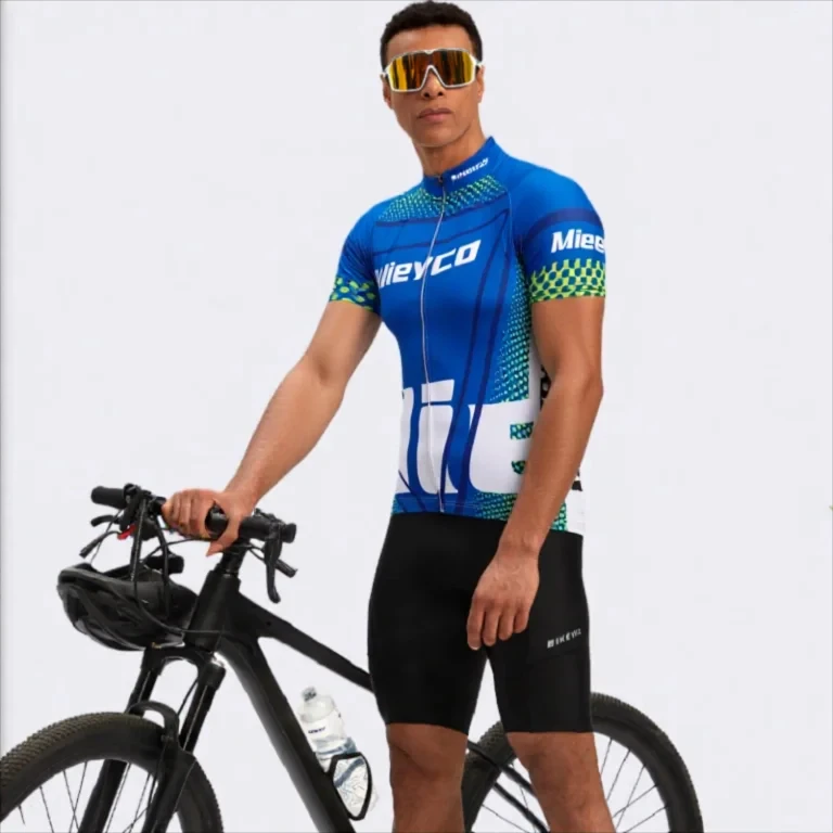 

Summer High Quality 2026 New Team Men Cycling Jersey Clothing Blue Short Sleeve Breathable Quick Dry Cycle Jersey Clothes