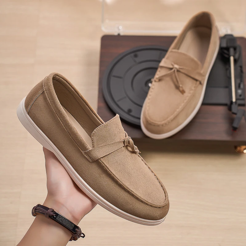 Casual Office ธุรกิจรองเท้าผ้าใบฤดูร้อนทํางานกลางแจ้งเดินกีฬา Luxury Designer แพลตฟอร์มเทนนิส Mens Loafers รองเท้า