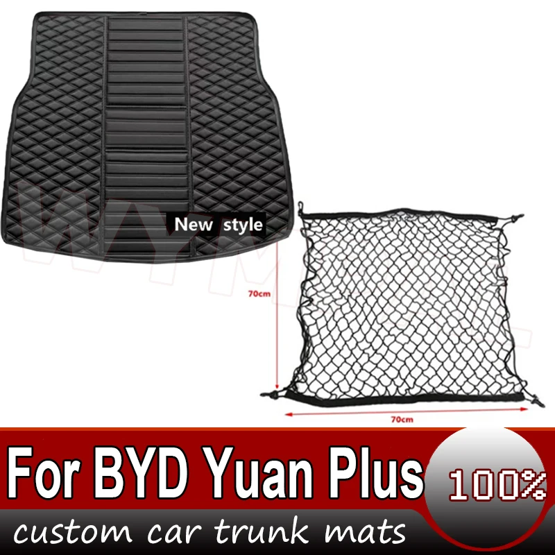 

Rear Trunk Floor Mat For BYD Yuan Plus Atto 3 2021~2023 Auto Non-slip Floor Mats Car Mat Car Mats Floor Car Accessories