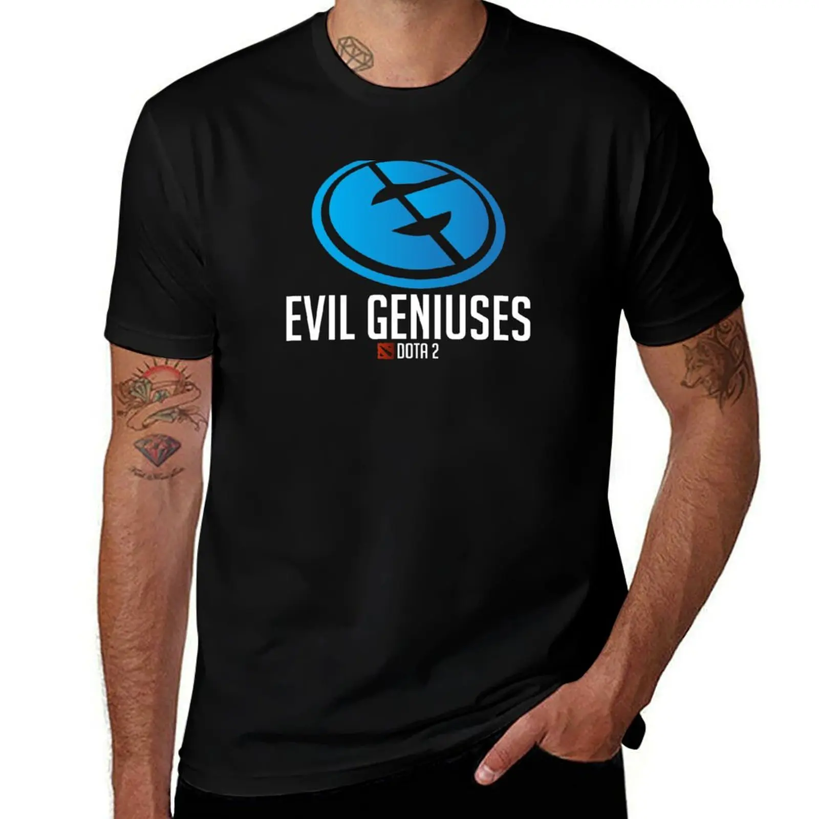 Evil Genius - Dota 2 T-Shirt t shirts cotton 100% T-Shirt