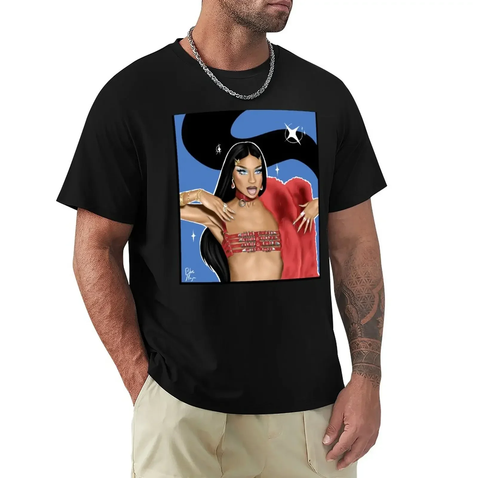 Naomi Smalls(All Stars) T-Shirt cute tops oversized graphic tee customs design your own summer tops tee shirts for men