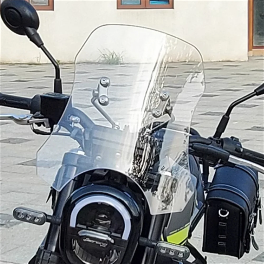 

Модификация лобового стекла для Benelli Leoncino 250, высококачественное лобовое стекло, поднимает переднее лобовое стекло и аксессуары для защиты от дождя