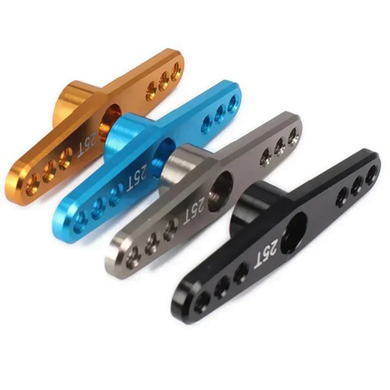 Buzina de braço servo RC de alumínio 25T para ferramentas RC de potência Futaba Savox Xcore HL HSP HD
