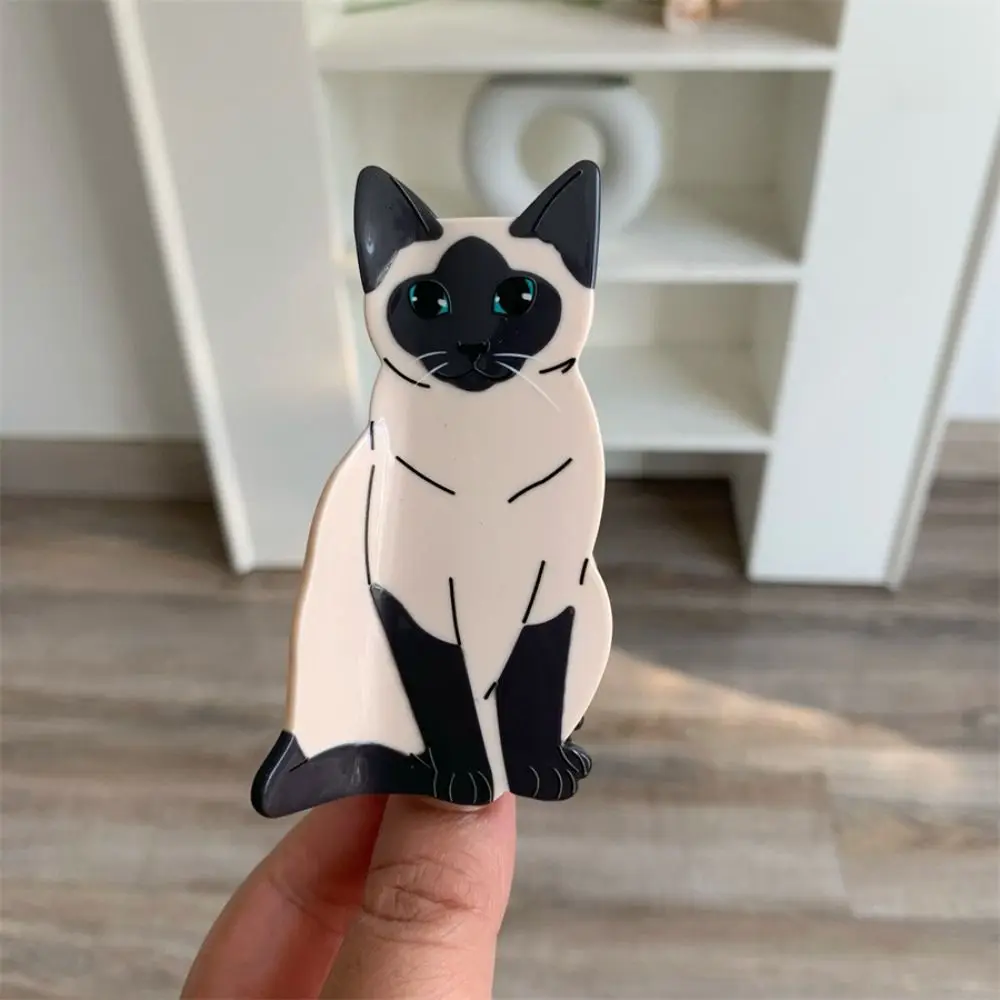 

Уксусная кислота, ацетат, кошачий коготь для волос, мультяшный корейский стиль, зажим для кошачьих когтей, аксессуары для волос, головной убор, заколка в виде акулы, ежедневный