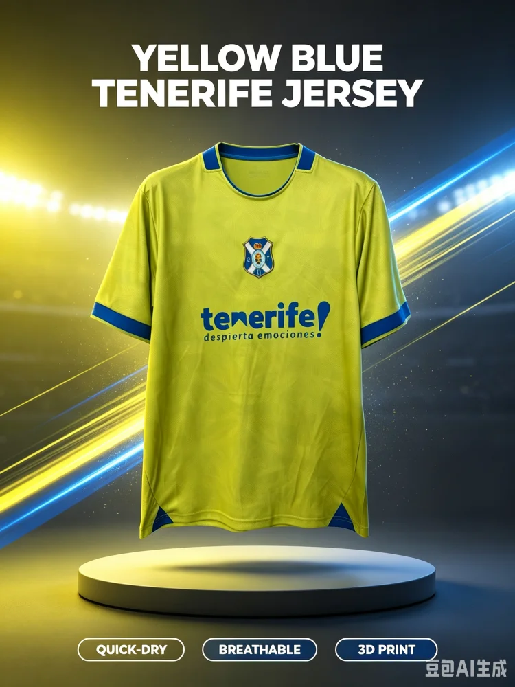 2026-27 New Tenerife Fan Customized Casual, Comfortable, Sports, Quick Drying Family Children's Clothing Good Gift
