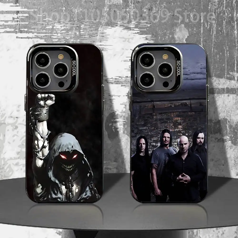 

Heavy Metal Band-D-DisturBedS Phone Case For iPhone 17,16,15,14,13,12,11,Air,X,XR,Pro,Max,Plus Shockproof Matte Cover