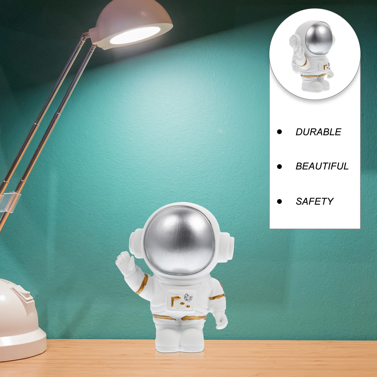

Astronaut Resin Spaceman Statue Desktop Decoration Home Decor Gift For Space Lover Ornament Sculpture