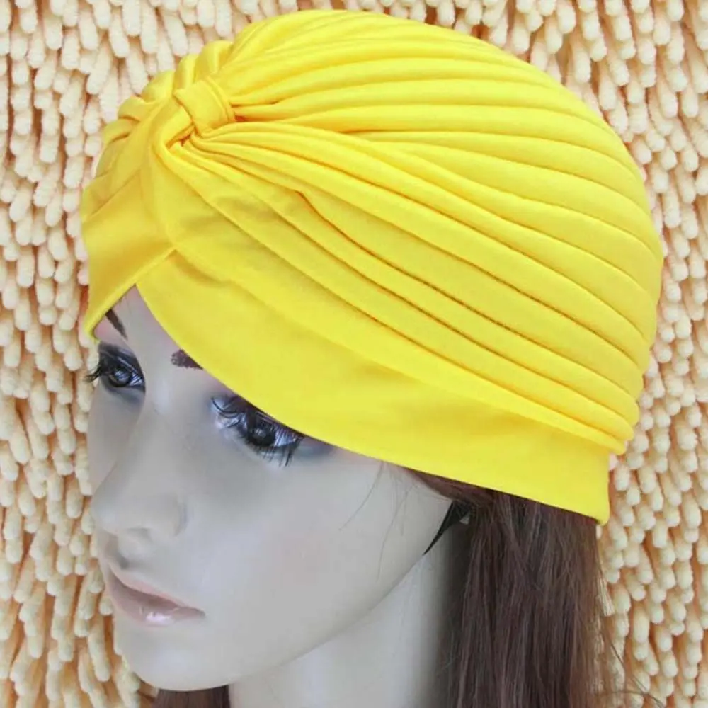 Large Unisex Fabric Elastic Free Size Turban Swimming Caps Swim Pool Hat Bathing Hat Diving Hat