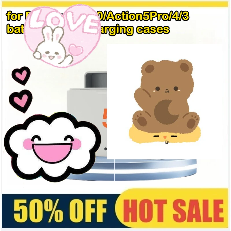 

Suitable for DJI Osmo 360/Action5Pro/4/3 batteries and charging cases