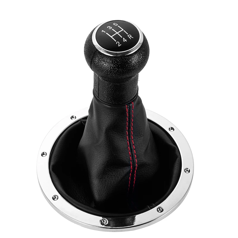 Accesorios para coche, cubierta de perilla de cambio diseñada para coches manuales de 5 velocidades, compatible con VW Volkswagen GOL