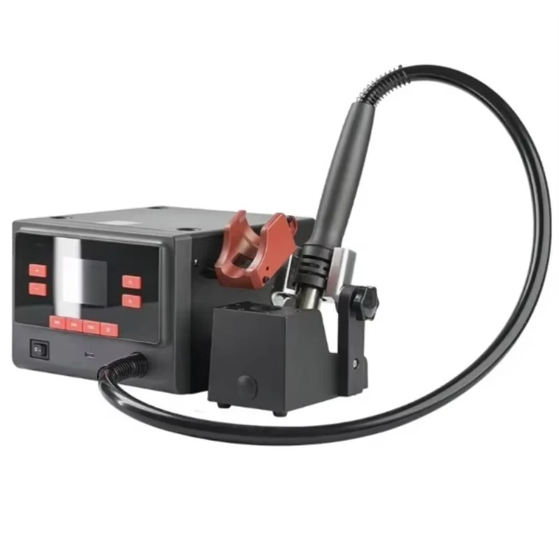 1000W Intelligent Soldering Station Hot Air Gun with 4 Nozzles for Mobile Phone CPU IC BGA SMT Rework Station Tools