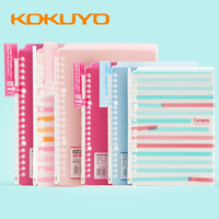 KOKUYO SP700 Loose Leaf Notebook A5/B5 Binder Notebook Cover Diary Agenda Planner Paper Refillable School Supplies Stationery