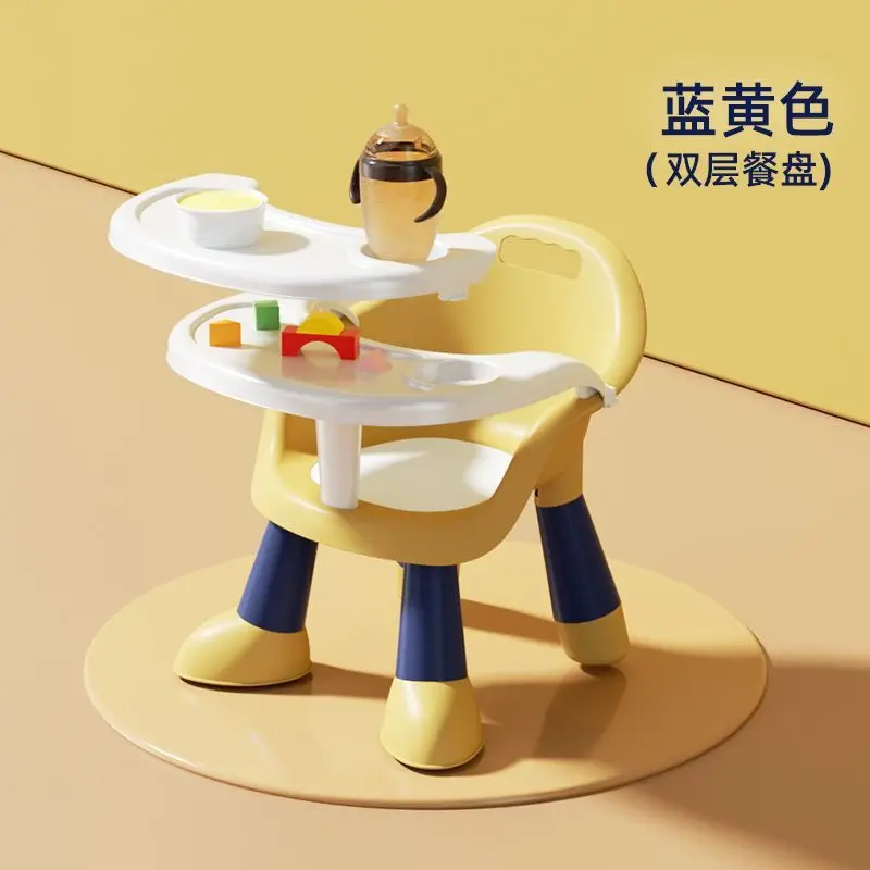 

Детский обеденный стол, обеденный стул, многофункциональный табурет, детский стул, бытовой стул с пластиковой спинкой, небольшой табурет