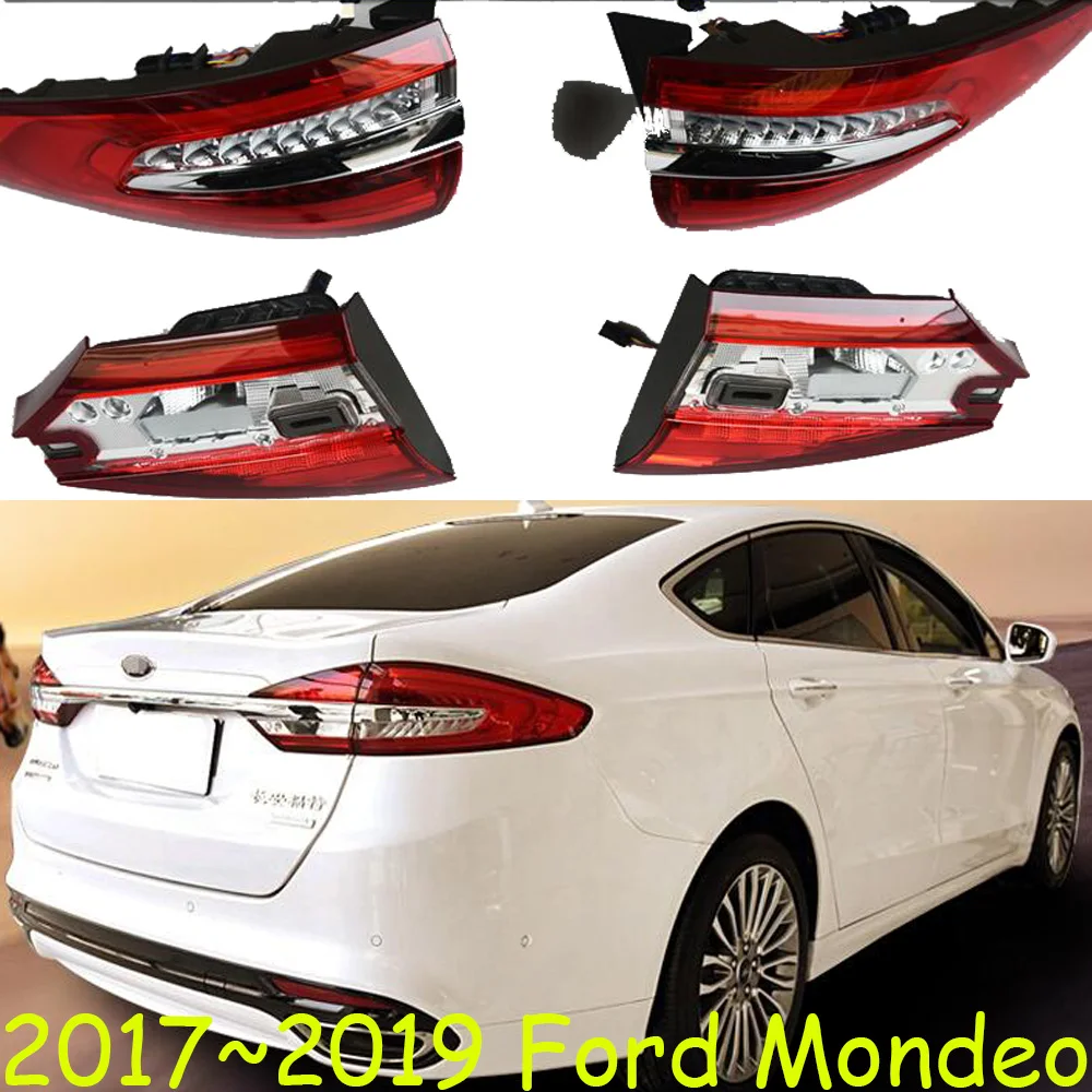 1pcs Car Styling For Mondeo Tail Lights For 2013 Upgrade To 2017~2019 Mondeo Taillights LED Car Accessories Fusion Tail Lamp