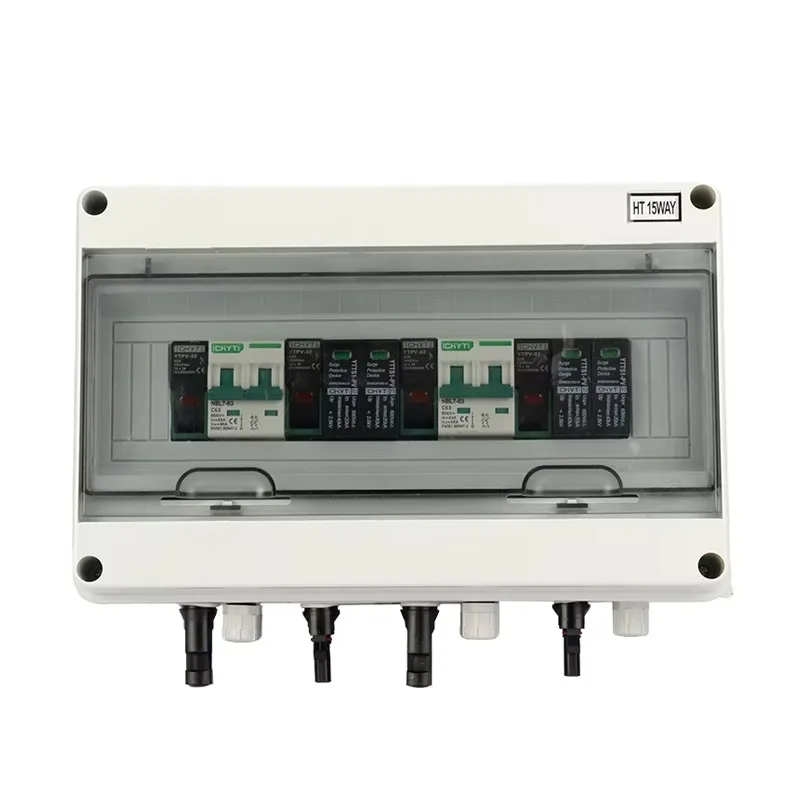 

1KW 2KW 3KW 5KW 10KW DC600V 2 String PV Array Combiner Box 2 in 2 Out