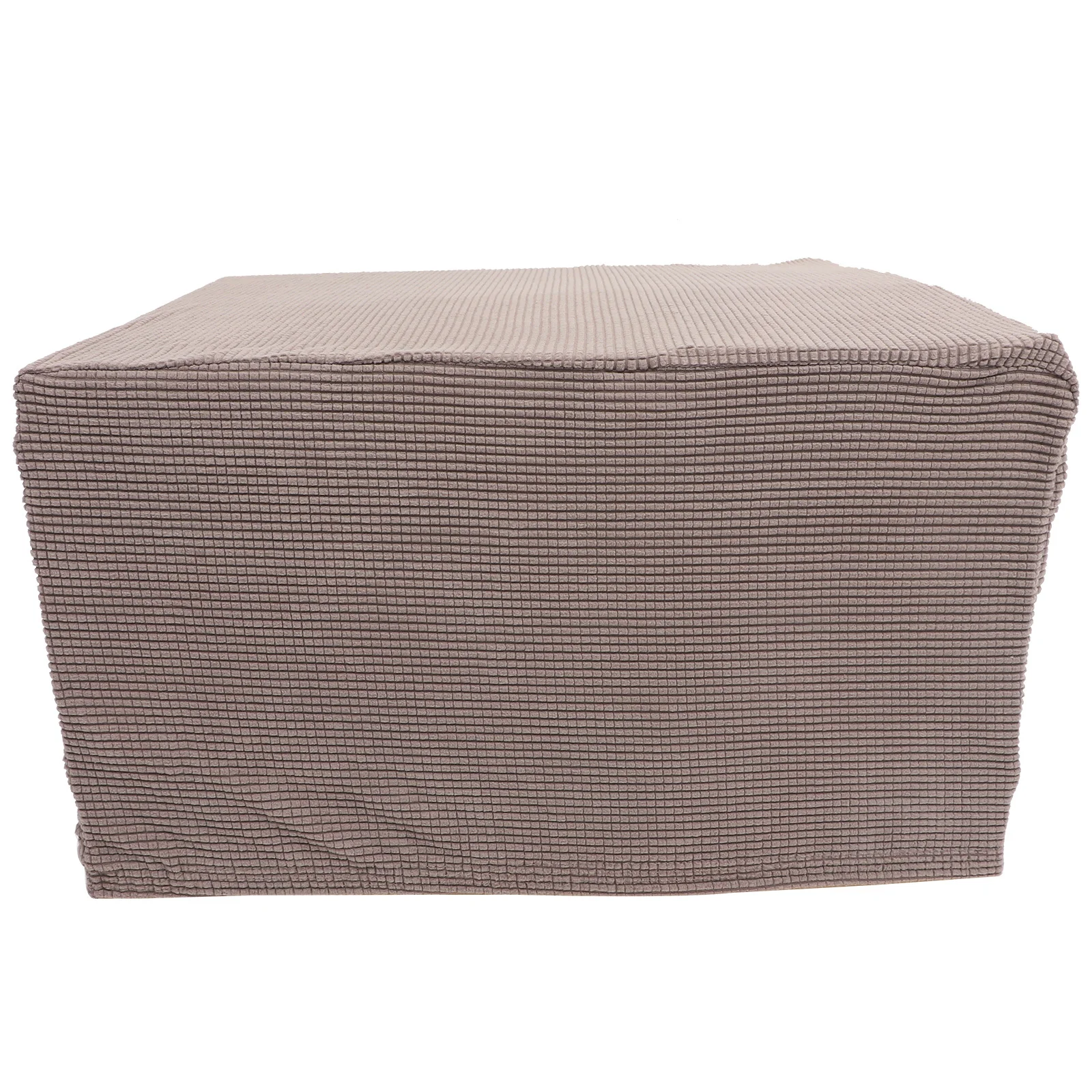 غطاء مقعد مسند القدم المربعة، واقي مرن قابل للإزالة، سهل التنظيف، تصميم عصري، أغطية مقاعد عملية