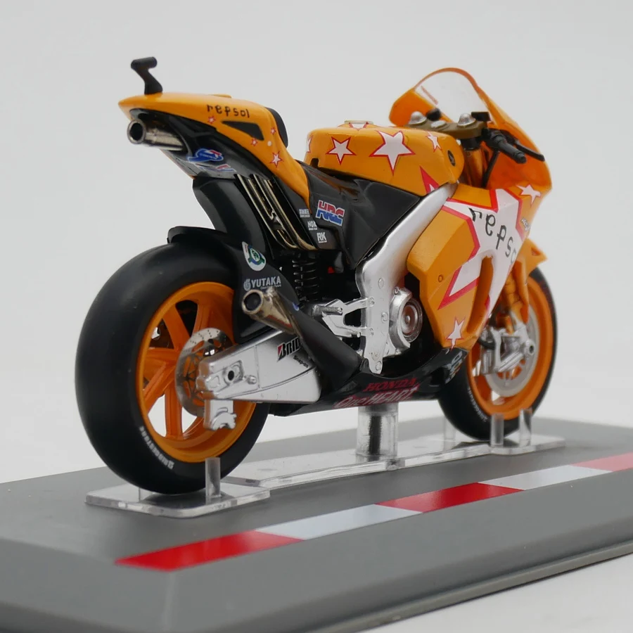 Diecast Ixo 1:18 Scale Moto GP 2011 Honda RC212V รุ่นสะสมของเล่นของขวัญของที่ระลึกจอแสดงผลเครื่องประดับ