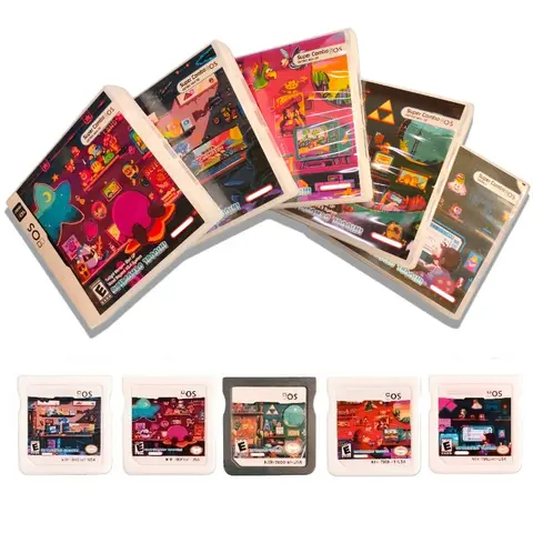 Nuova scheda di memoria DS 7800 in1 Multi giochi Cartuccia per videogiochi Scheda console Scheda TF 32G Accessori DS per NDS NDSL 3DS XL 2DS XL