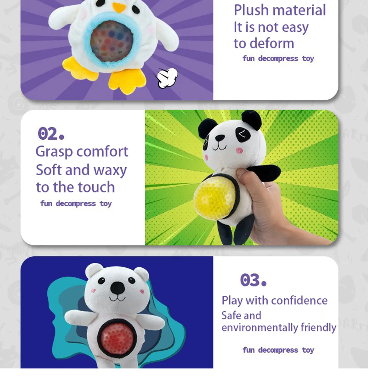 Halloween Cute Little Animals, Dinosaurs, Plush Children, Puzzle Venting, Decompression, Pinching, Pinch Le Grapevine Party,