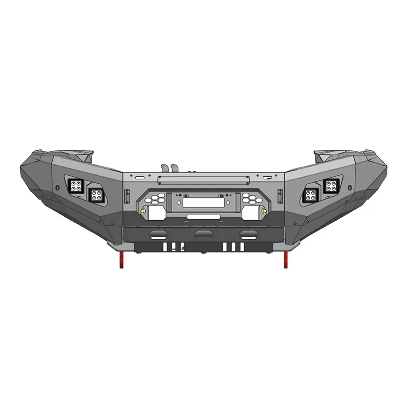 

Стальная передняя полоса для Toyota Hilux Rocoo 2021 + 4x4, высококачественный новый легкий защитный передний бампер, аксессуар, замена