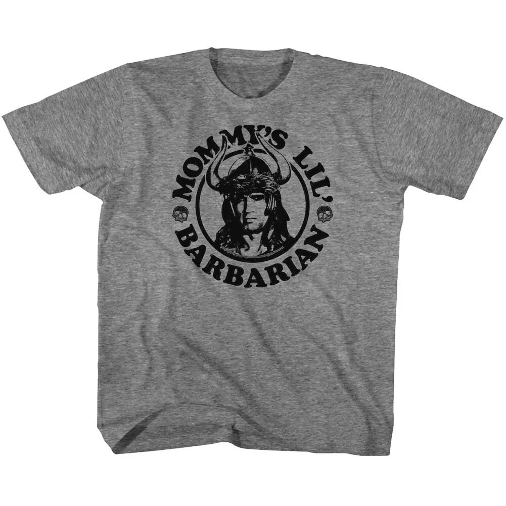 Conan The Barbarian Mommy'S Graphite Heather Toddler T Shirt