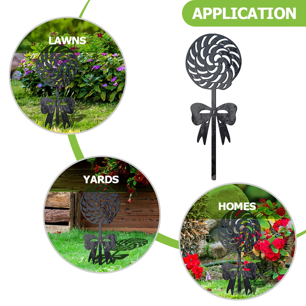 

Garden Decoration Insert Christmas Candy Outdoor Ornaments The Sign Cane Lawn Acrylic