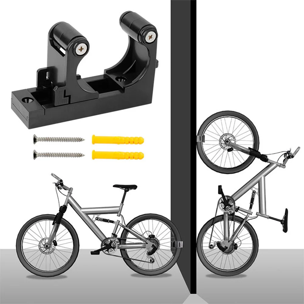 1Pcs Bicycle Wall Clip Mount Rack Adjustable Mountain Road Bike Mount Storage for Parking Rack MTB Road Bikes In Garage or Home