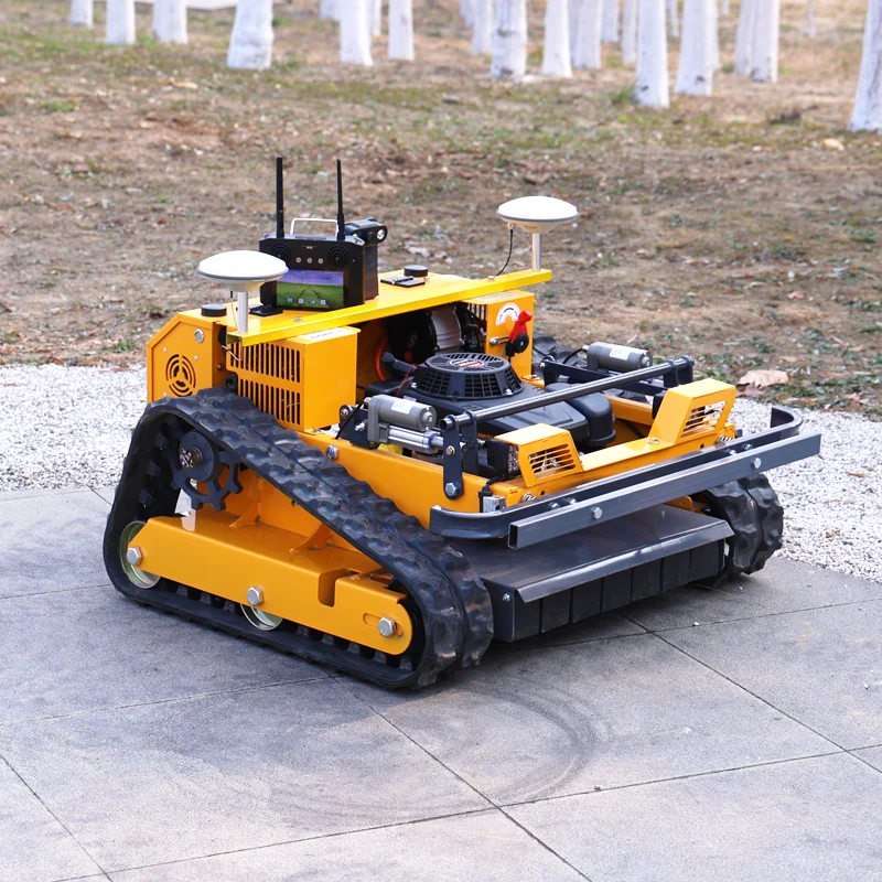Customized Remote Smart Lawn Mower Snow Shovel Optional Multiple Cutting Widths Adjustable Working Range
