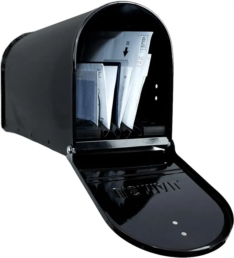 Dry Mailbox Outdoor Metal with Insert to Keep Mail Dry  Weatherproof for Secure Deliveries Standard US Postal Service Approved