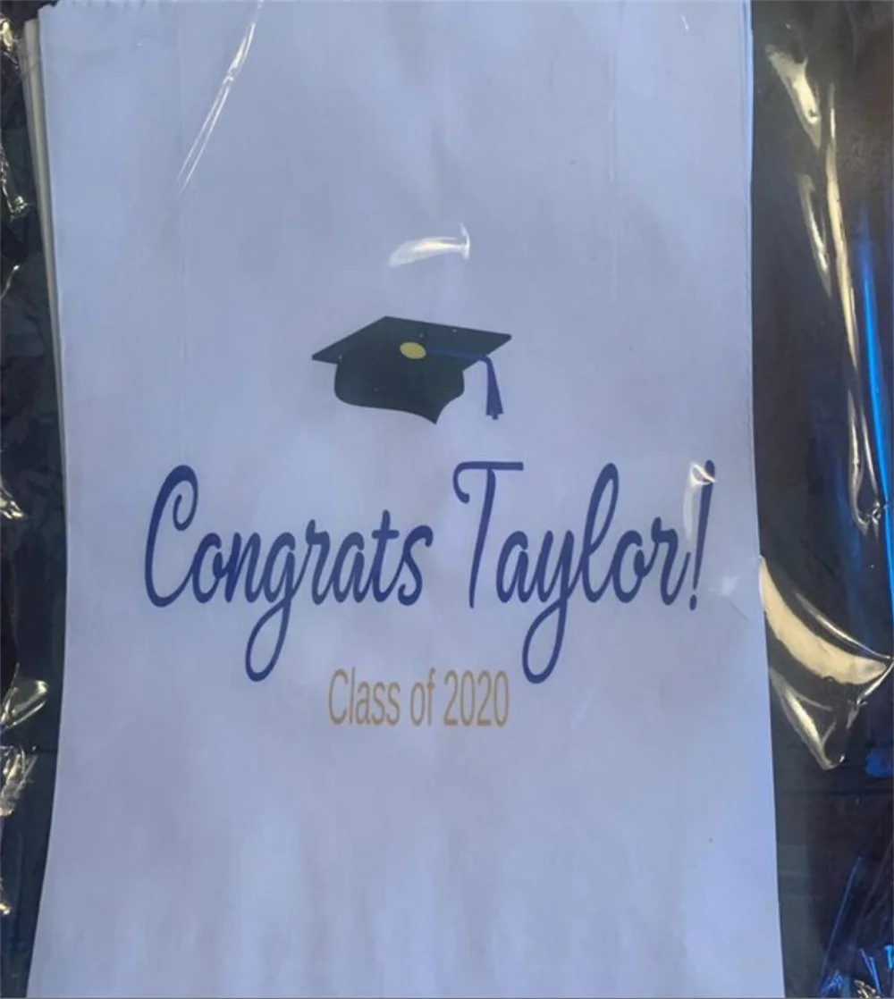 50 Graduation Favor Bags, Candy Bags, Graduation Party Bags