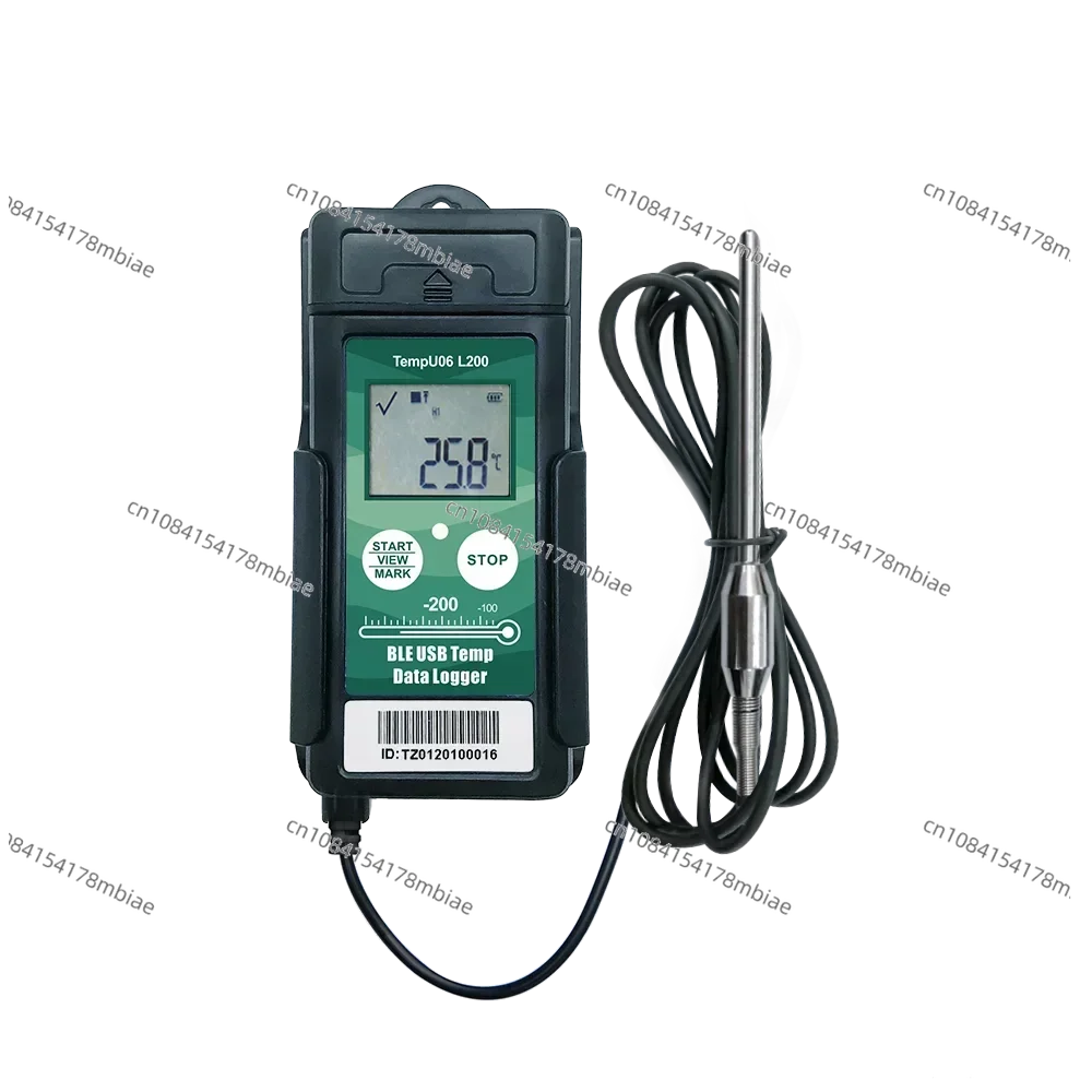 Tzone Latest Hot Sales TempU06 L200 Ultra Low Temperature Logger with External Temperature Probe