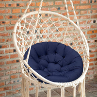 Swing Hanging Chair Mat Balcony Egg Chair Cushion Seat Pad Pillow Patio Garden Outdoor Thickened Hammock Rocking Chair Seat