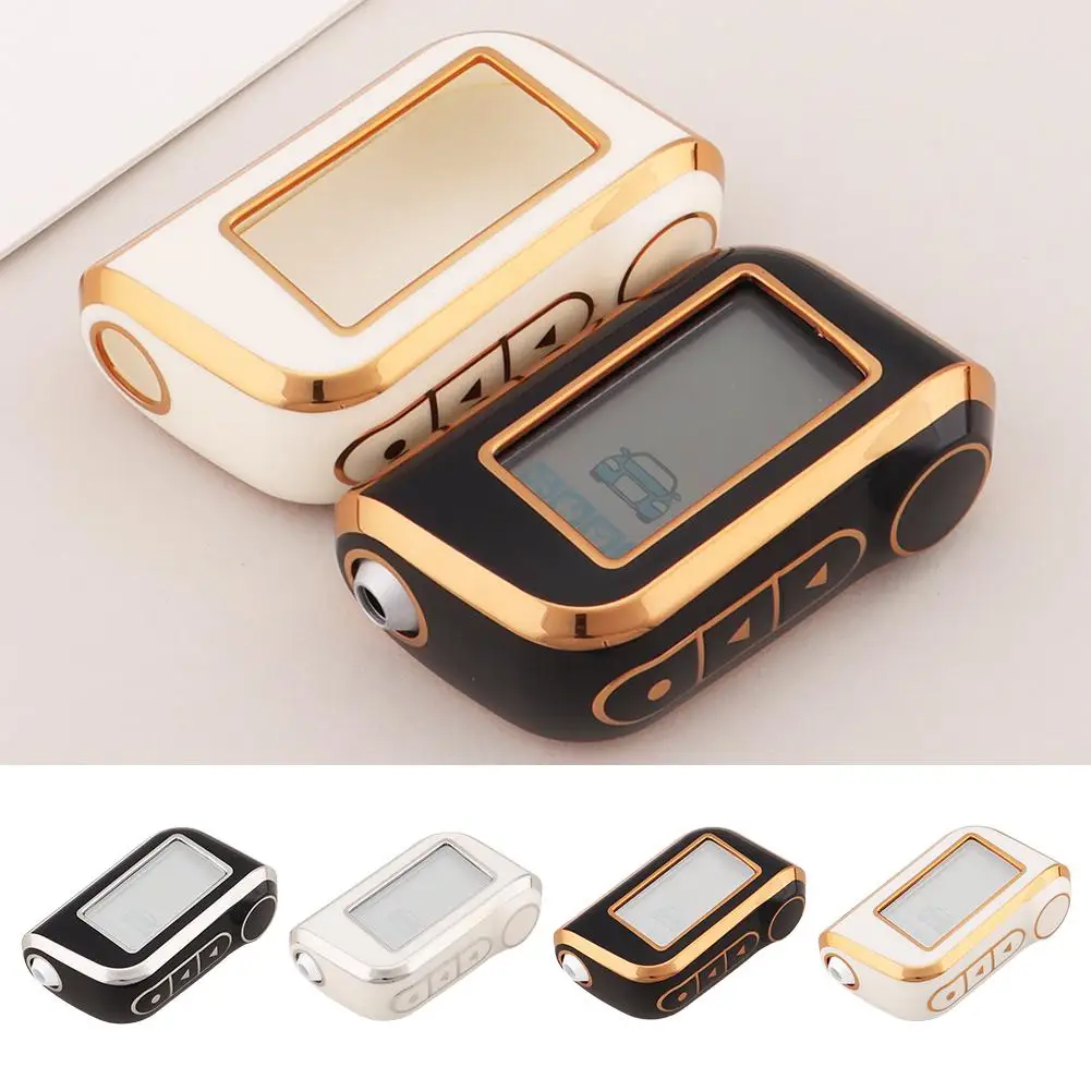 TPU Car Key Case Cover Shell For Starline A93 Russian Version Two-way Vehicle Remote Controller Protective Cover