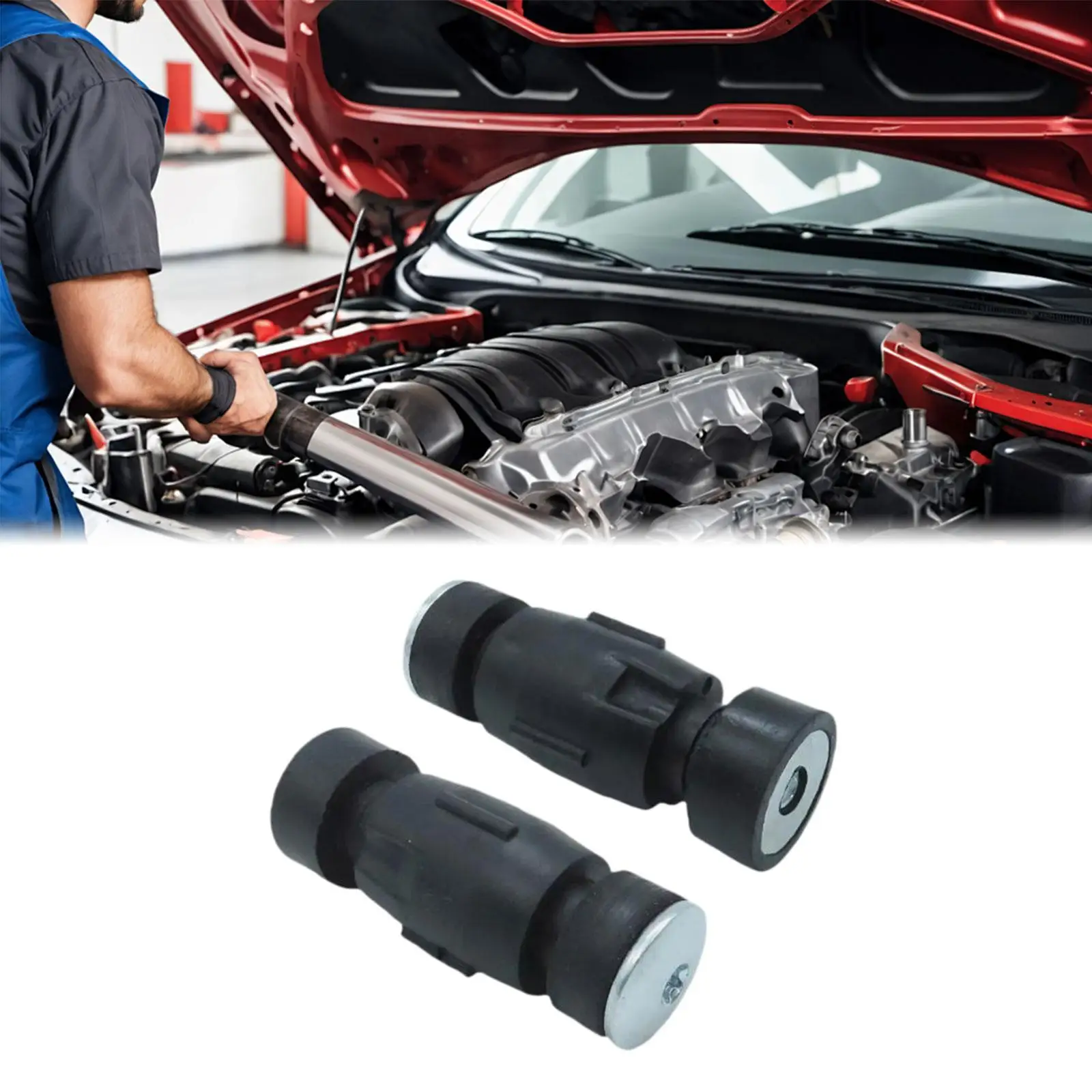 

2Pcs Front Anti Roll Bar Drop Links Accessory for Clio II Hatchback Van