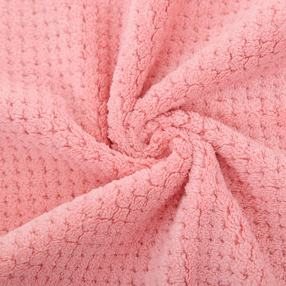 

5Pcs Beauty Thicken Oversized Bath Lint Water Absorption Towel Coral Fleece Soft Absorbent Premium Safe Comfortable Pineapple