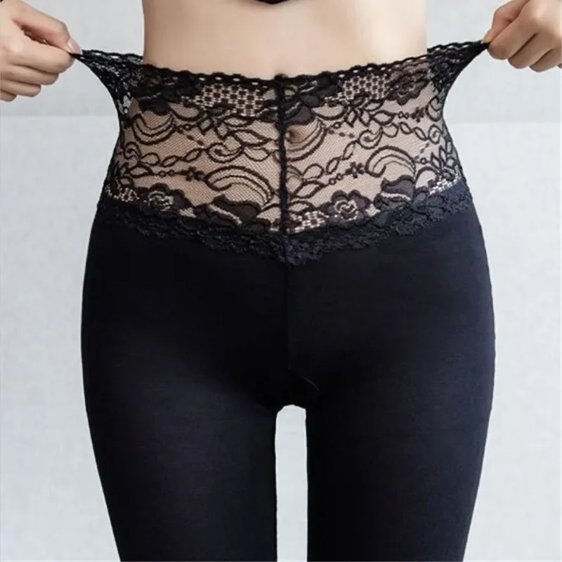 

Stretchy Breathable High Waist Women's Leggings Spring Autumn Slim Fit Casual Pants for Daily Outdoor Wear