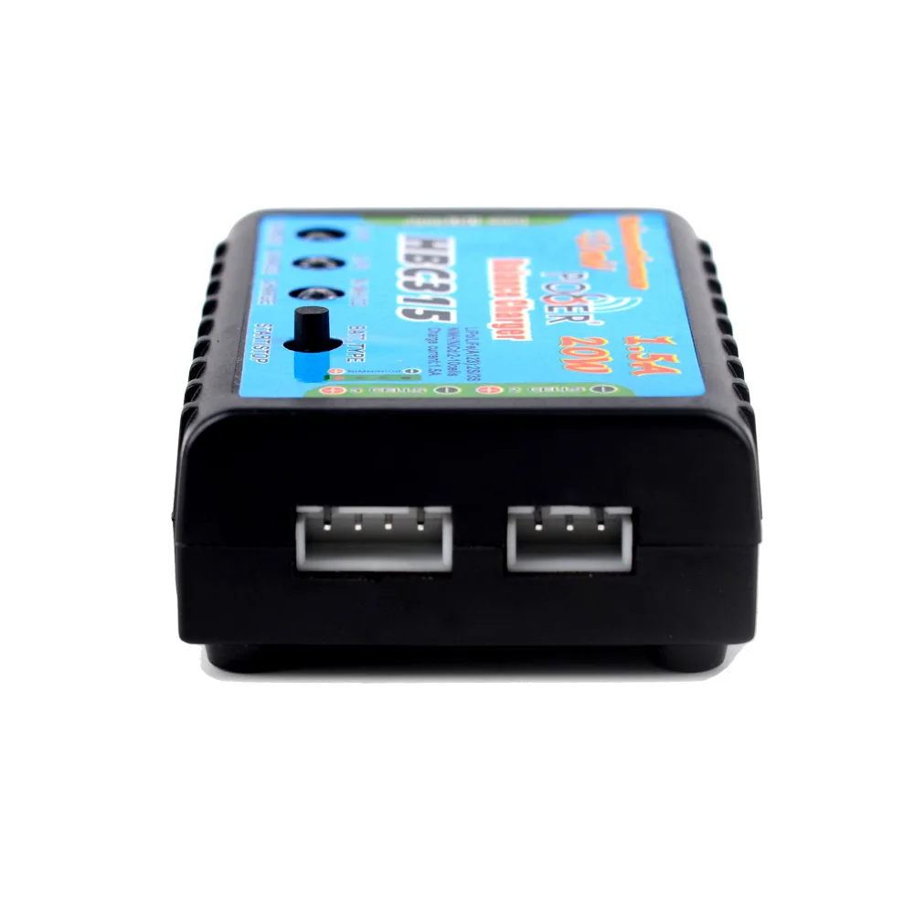 Chargeur de batterie Lipo pour modèle d'avion et de bateau RC, chargeur d'équilibre électrique, charge facile, jouet, 2S, 3S, 20W, 7.4V, 11.1V