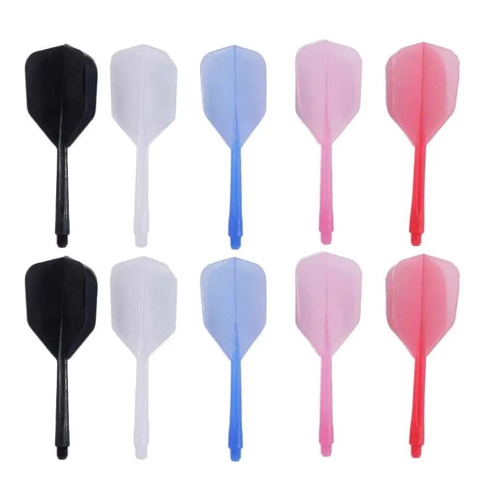 

3PCS Throwing Toy 2BA Darts Tail Anti-fall Soft Darts Flights 6 Colors Multi-color Dart Flights