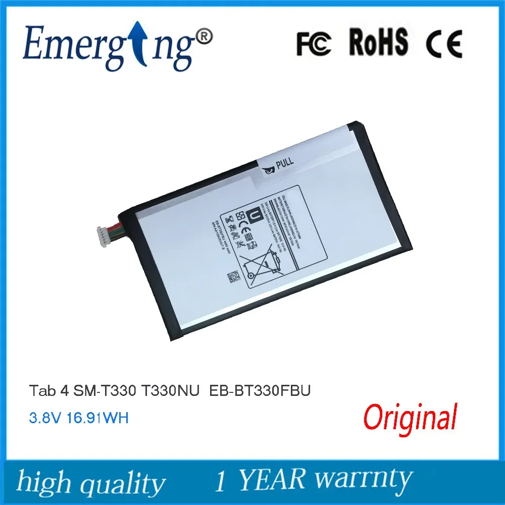 

3.8V 4450mAh New Battery for Samsung GALAXY Tab 4 EB-BT330FBE T330 T331 T331C T335 SM-T330 SM-T331 SM-T335