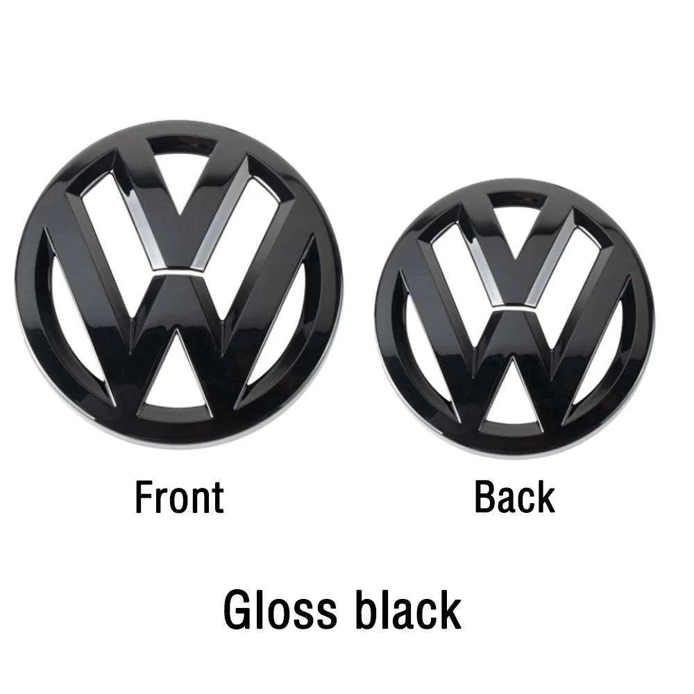 2 pcs 110mm 90mm Car Front Grill Badge Rear Trunk Lid Emblem Auto Logo ForVolkswagen VW Scirocco 2009 2010 2011 2012 2013 2014